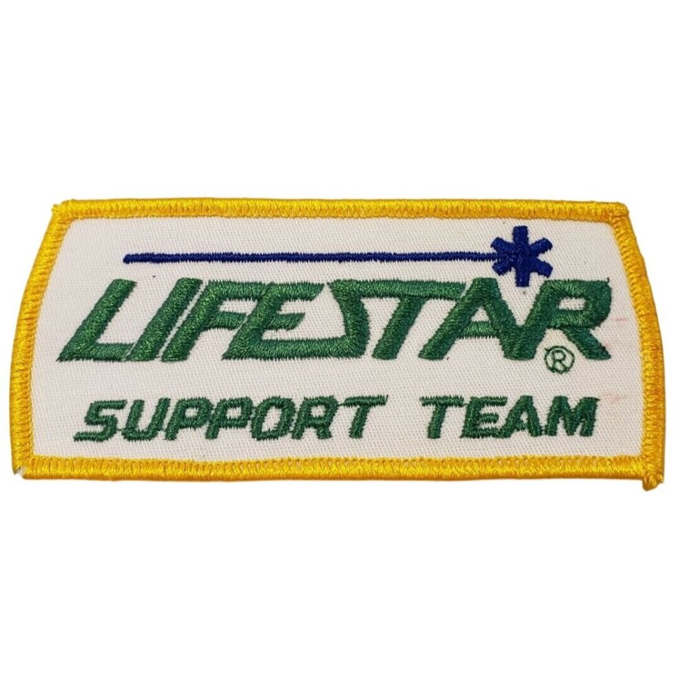Lifestar Support Team Embroidered Patch Badge